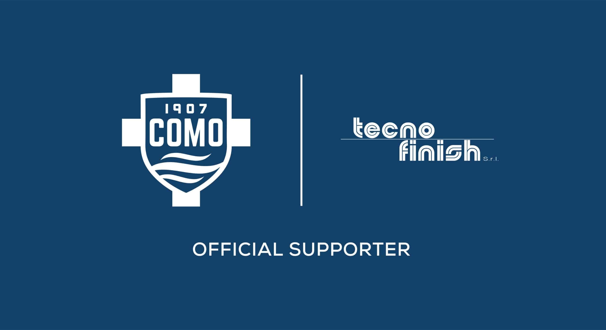 Tecnofinish is the Official Supporter of Como 1907