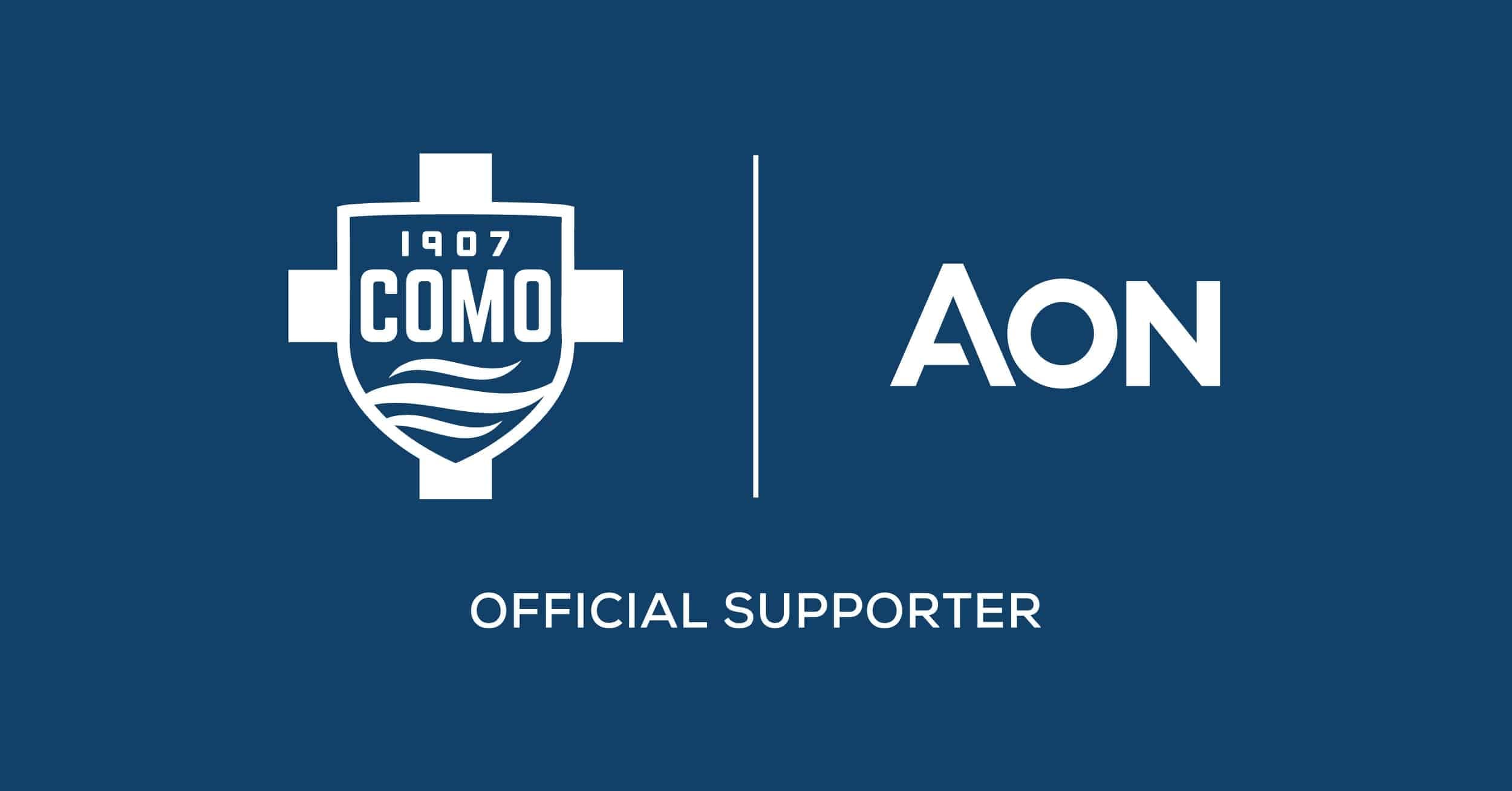 AON È OFFICIAL SUPPORTER DEL COMO 1907