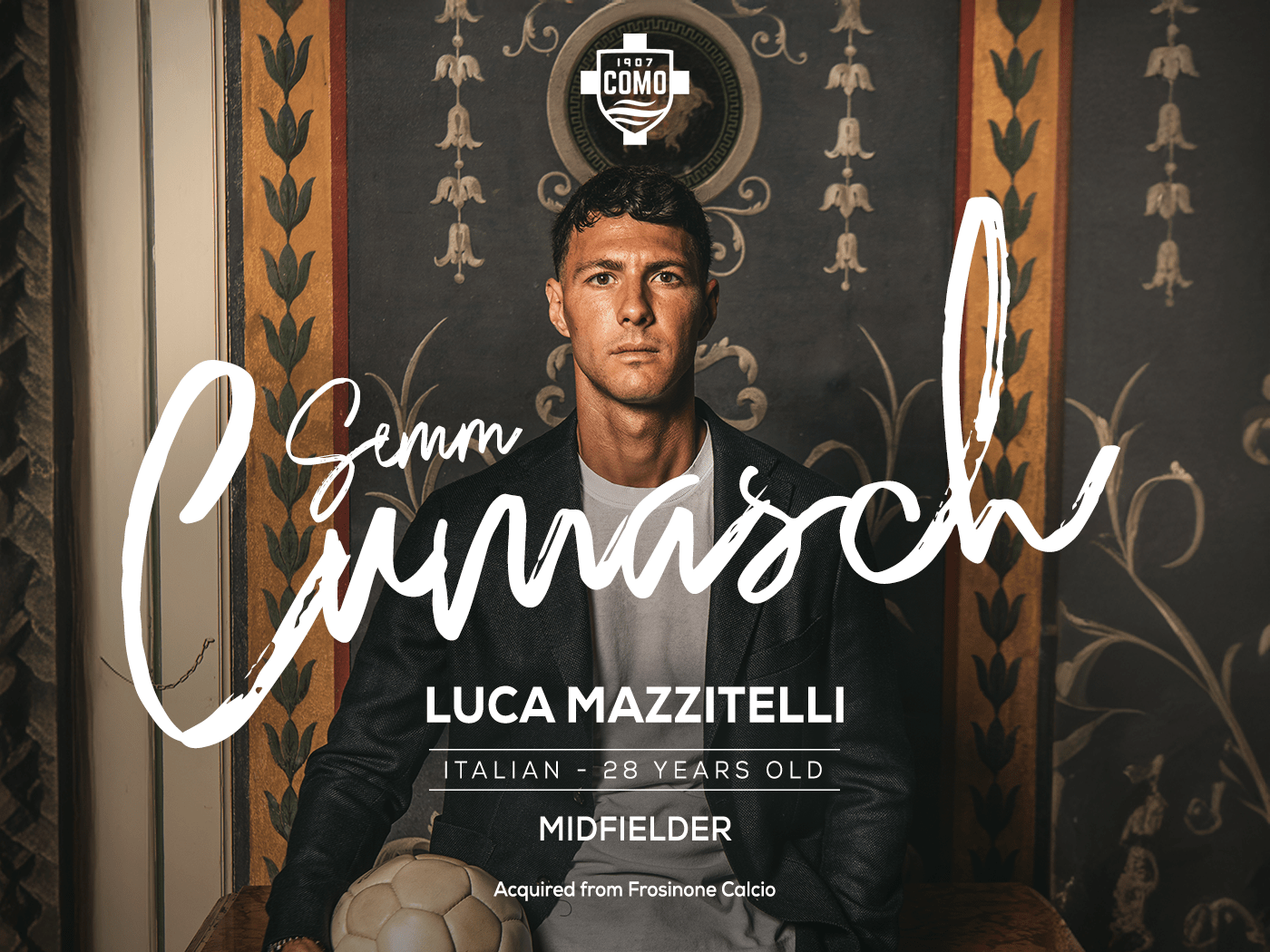 Como 1907 sign midfielder Luca Mazzitelli