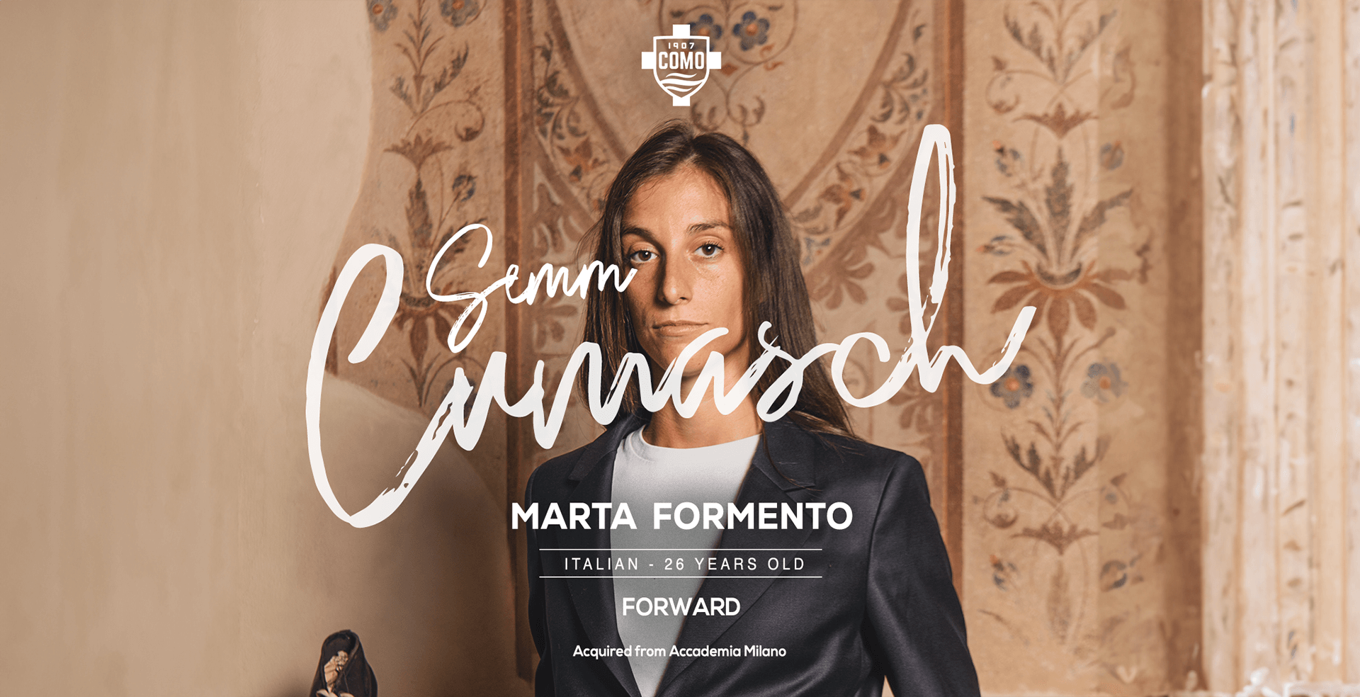 Como 1907 ingaggia l’attaccante Marta Formento