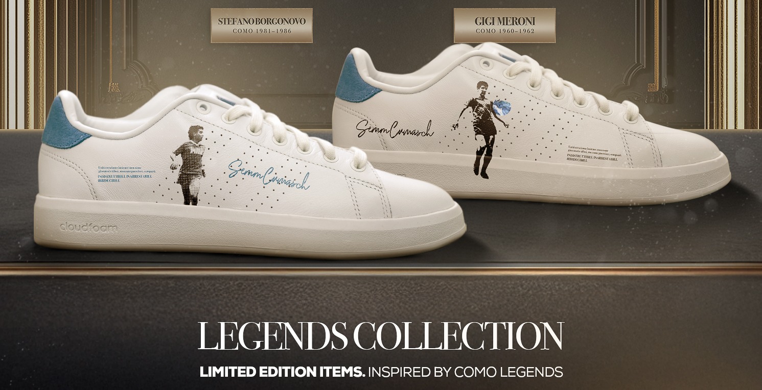 Como 1907 x adidas lancia una Ultra-Exclusive Legends Collection